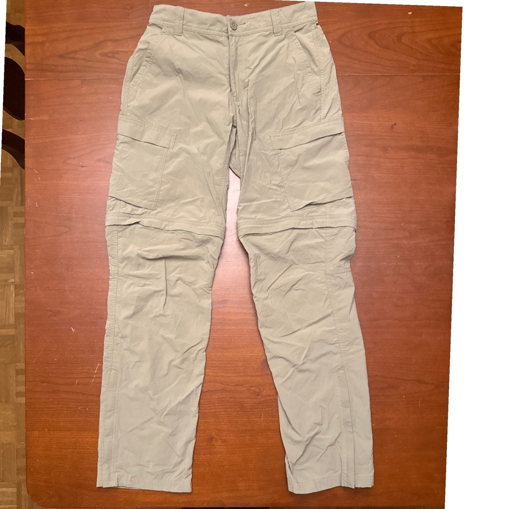REI convertible‎ women's pants 30x34 (31) Medium hiking Outdoor gorpcore tan